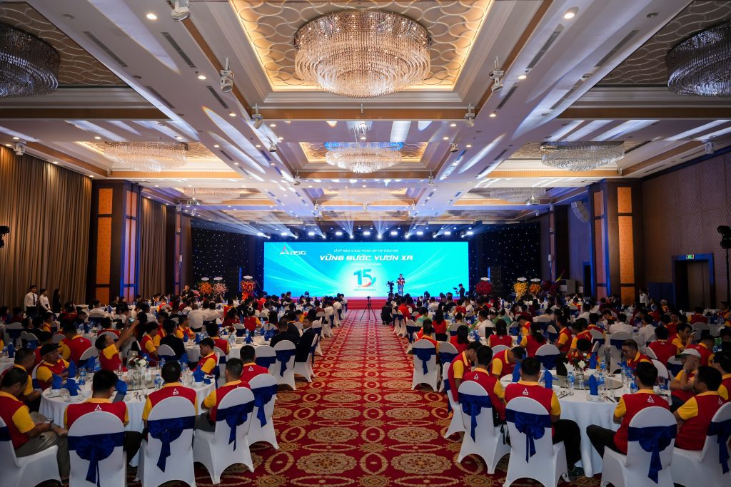 Toàn cảnh buổi Lễ Kỷ niệm 15 năm thành lập Tập đoàn ASG