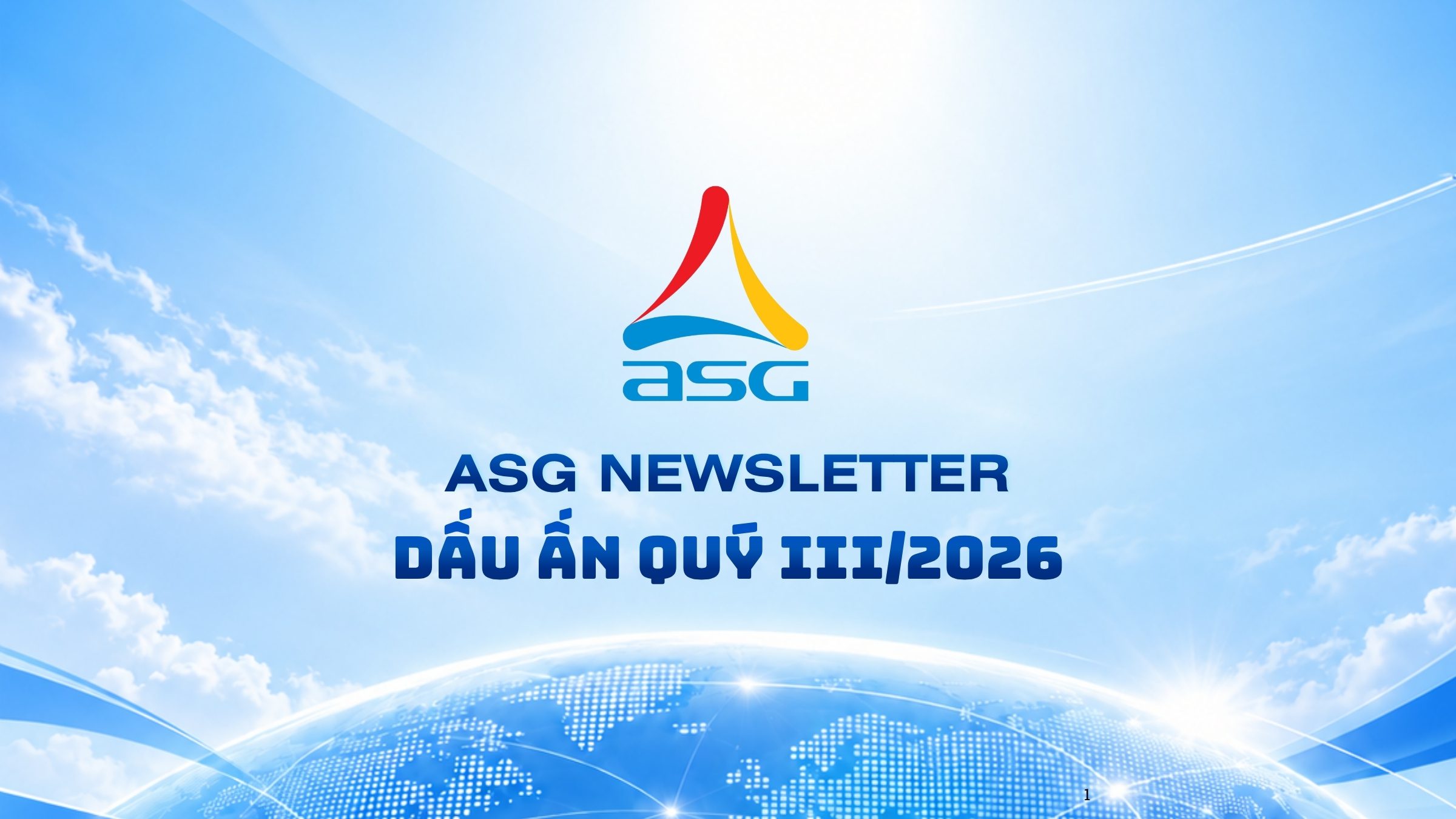 Asg ASG Newsletter – DẤU ẤN QUÝ III/2026